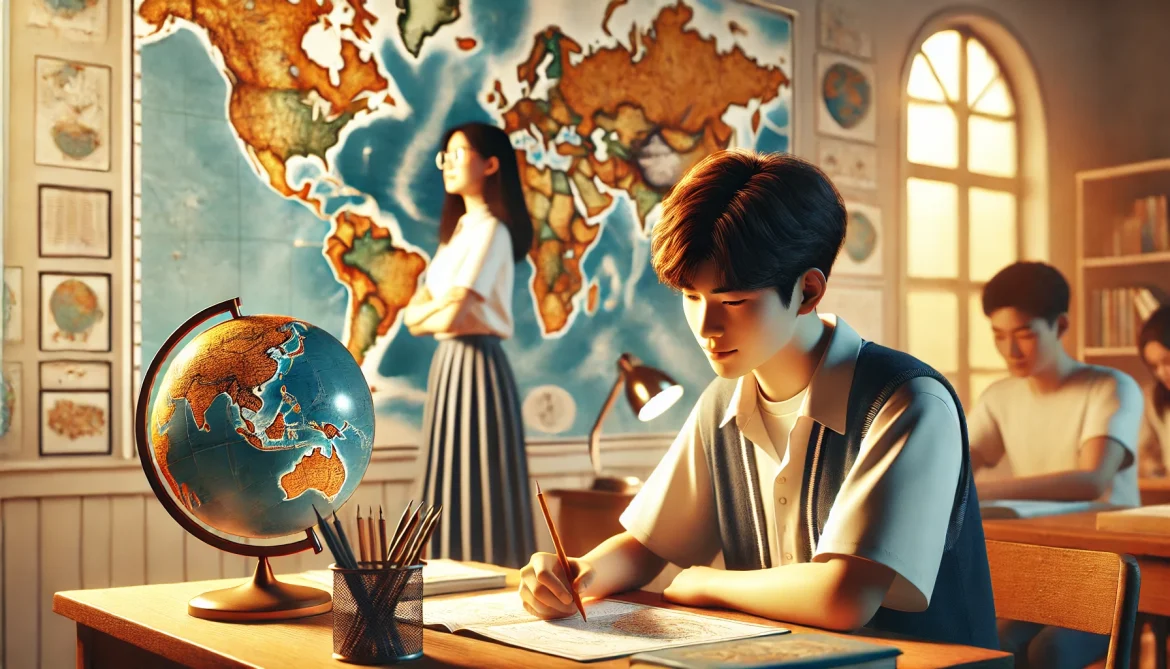 application essay for a geography department.